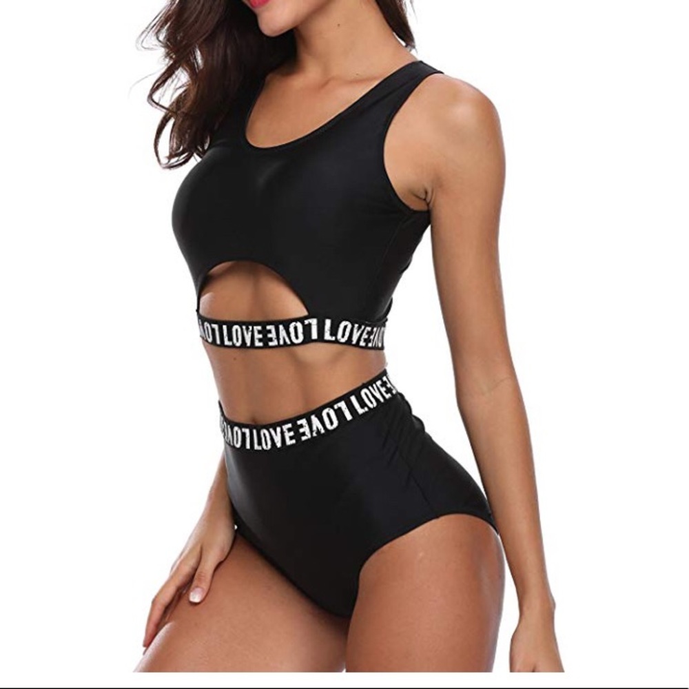2 piece high waisted cutout bikini - Picture 2 of 5